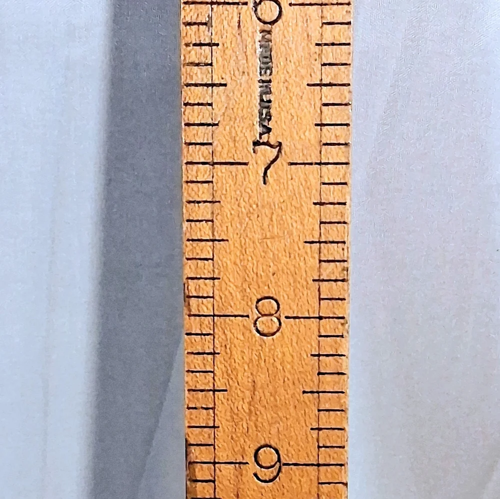 Stanley 34v 1940's Era Vintage Rare Collectible Maple 24" Vertical Ruler - Picture 11 of 12